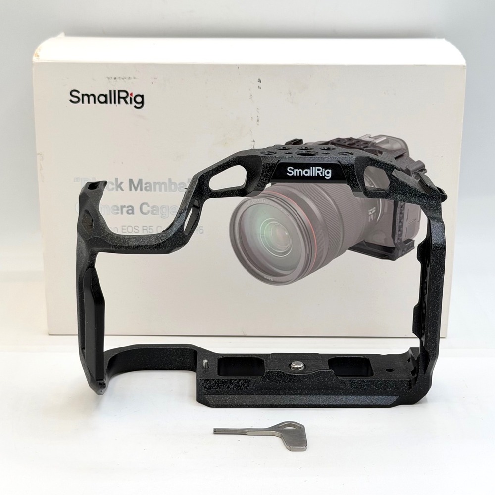 SmallRig Black Mamba Camera Cage for Canon EOS R5 C R5 R6 3233B Black Good Cond